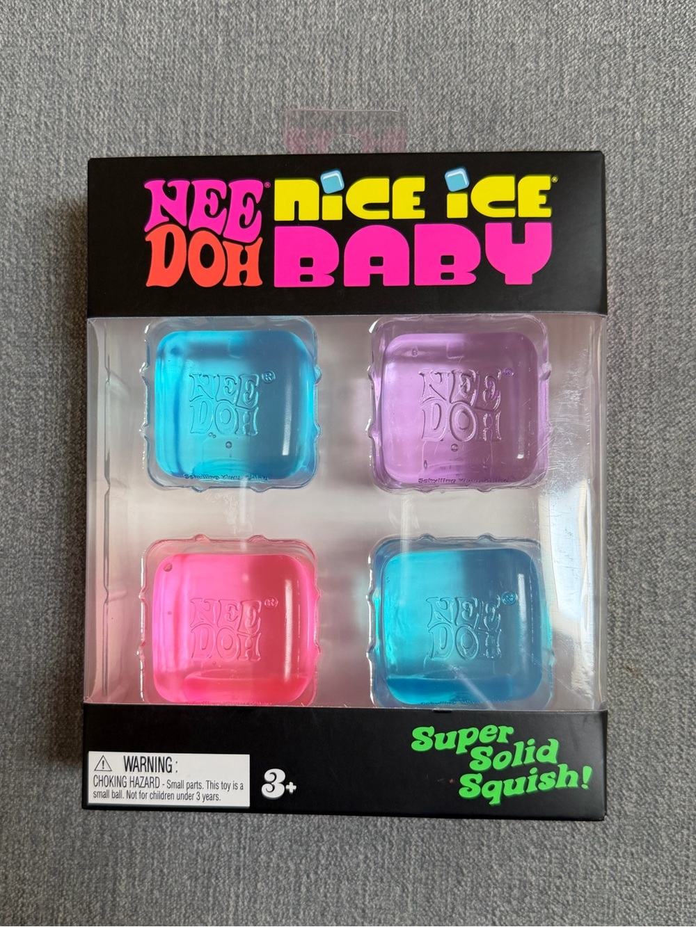 Schylling Nee Doh Nice Ice Baby 4 Pack Brand New